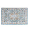 Vintage Blue & Cream Pet-Friendly Area Rug - Timeless Elegance for Your Home