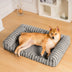 Deluxe Fluffy Full Support Ansieving Larm Bed para perros