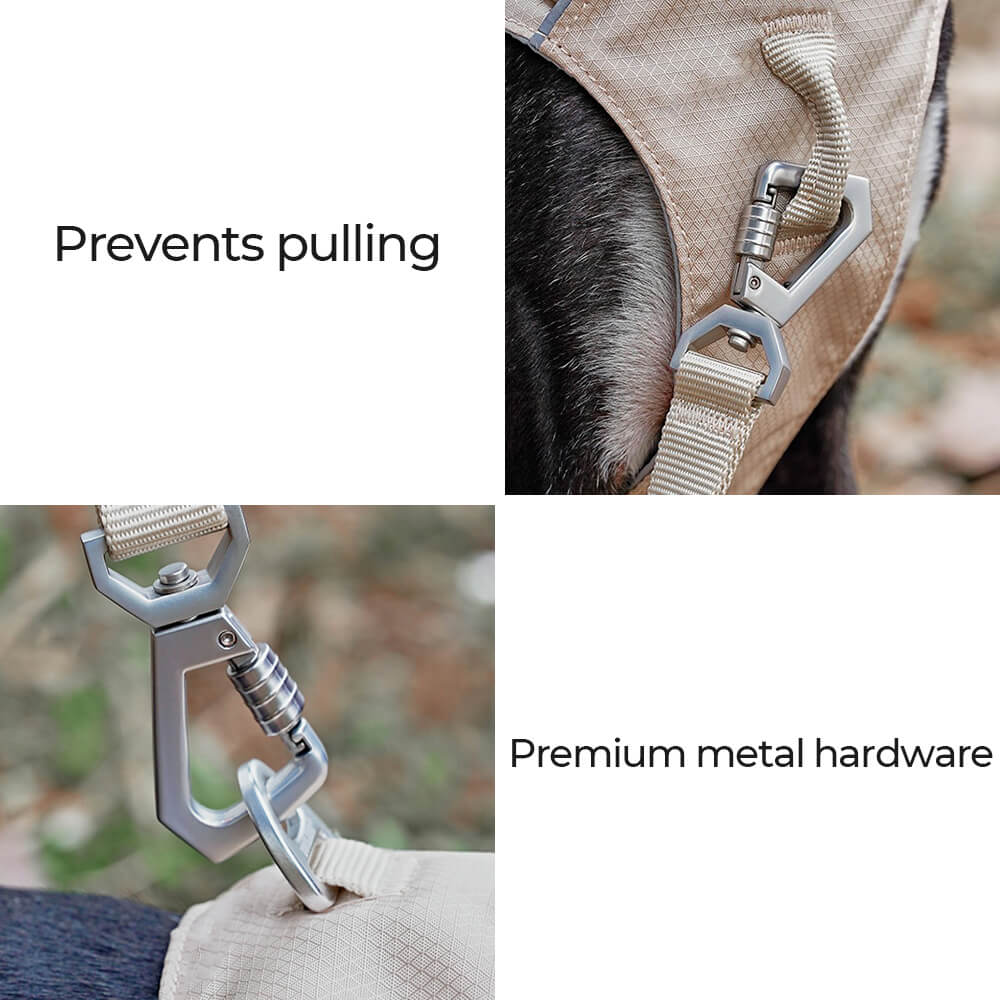 Arnés de perros anti-Pull transpirable para perros impermeable o correa multifuncional