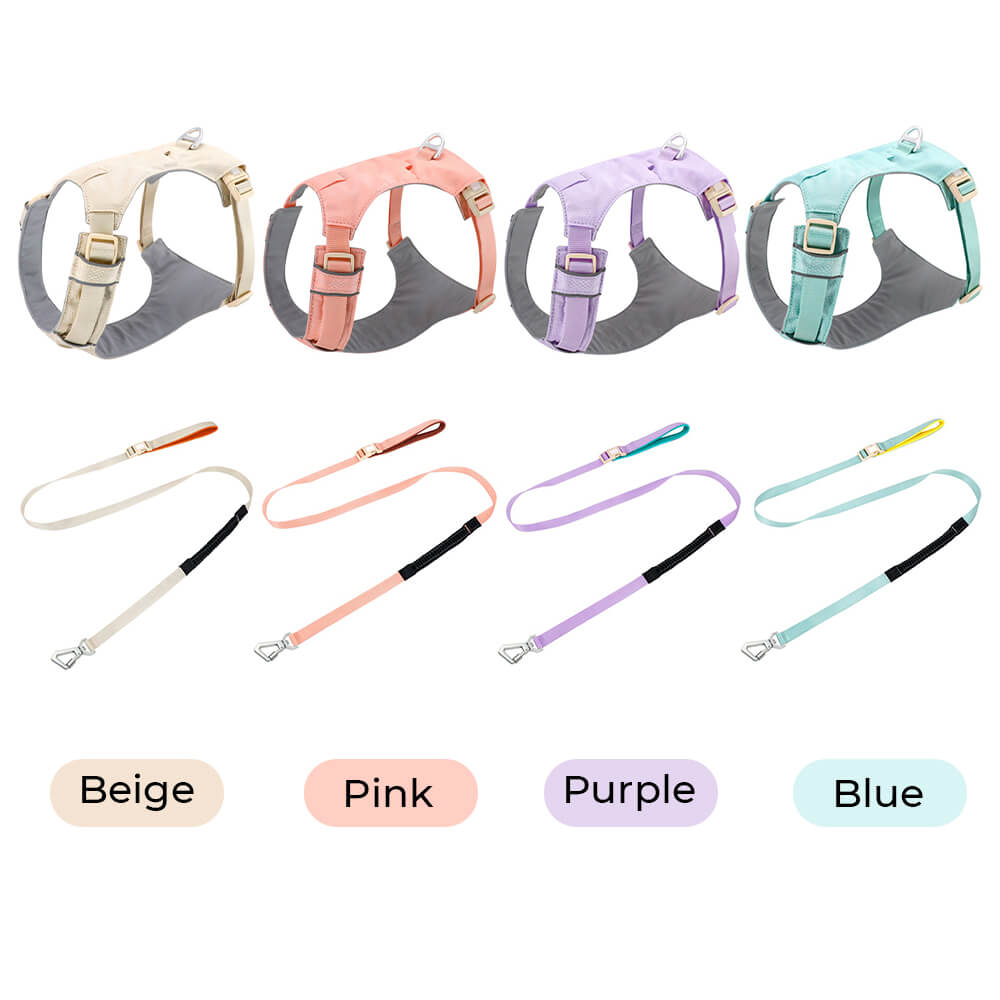 Arnés de perros anti-Pull transpirable para perros impermeable o correa multifuncional