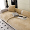 Thickened Plush Herringbone Non-slip Couch Cover