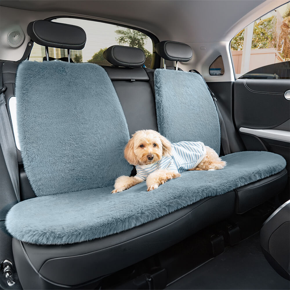 Cubierta de asiento de carro de perro humano de lujoso y lujoso
