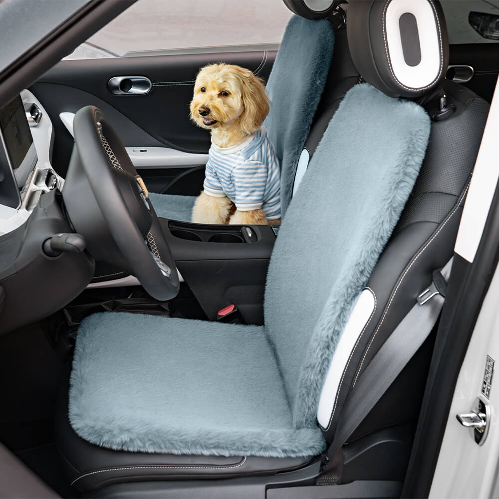 Cubierta de asiento de carro de perro humano de lujoso y lujoso