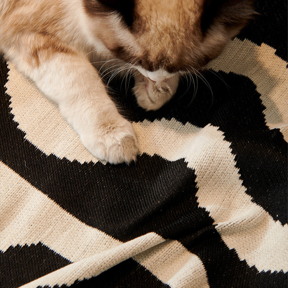 Cinco-<tc>Color</tc> Funda de sofá geométrica: diseños atrevidos para un look moderno