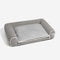 Canapé-lit orthopédique double couche pour chien en flanelle de luxe
