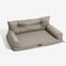 Luxe Faux Faux Leatht ortopedic ortopedic Bed de perros grande - Corelounge