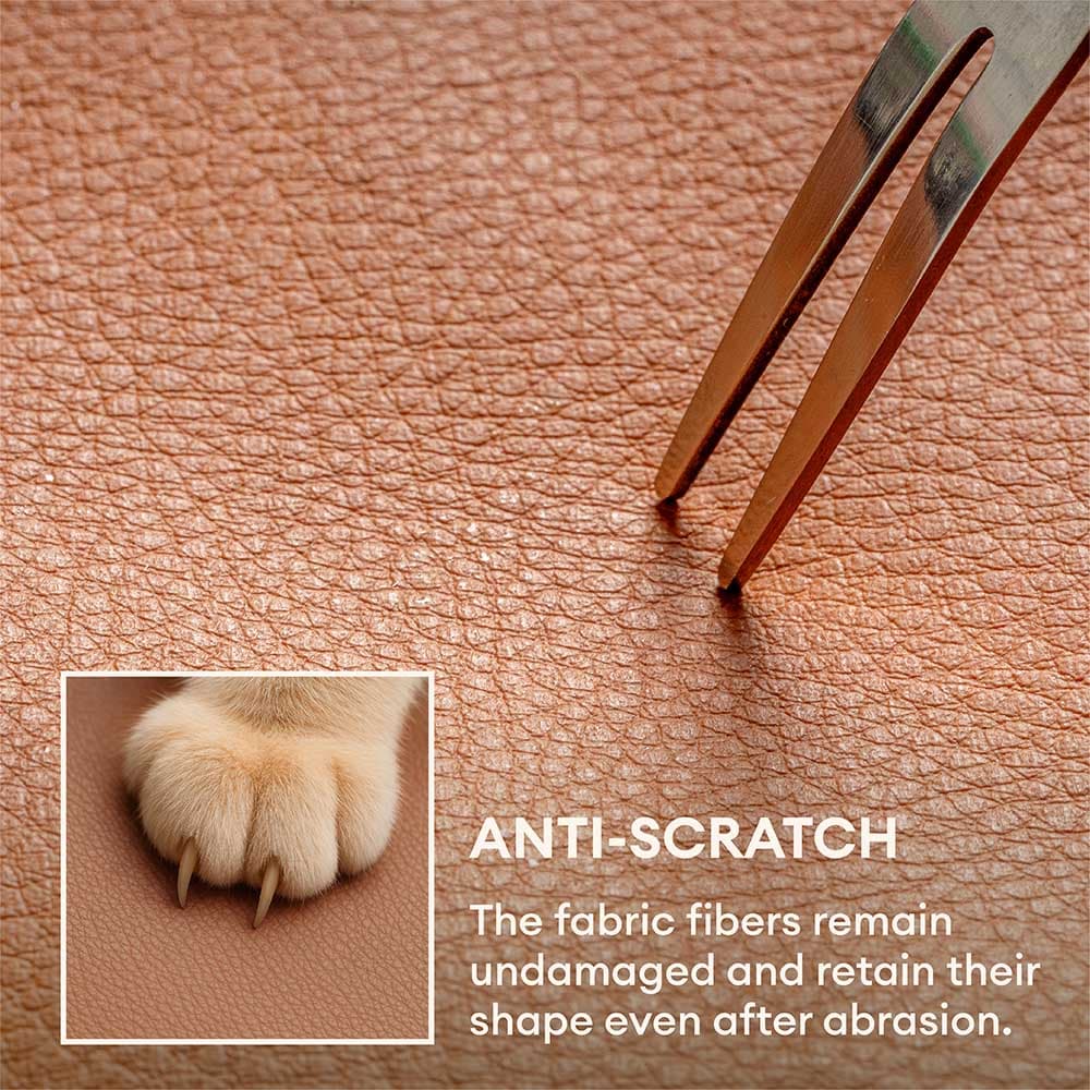 Lit rehausseur de luxe pour siège d'auto pour chien en similicuir - Urban Voyager