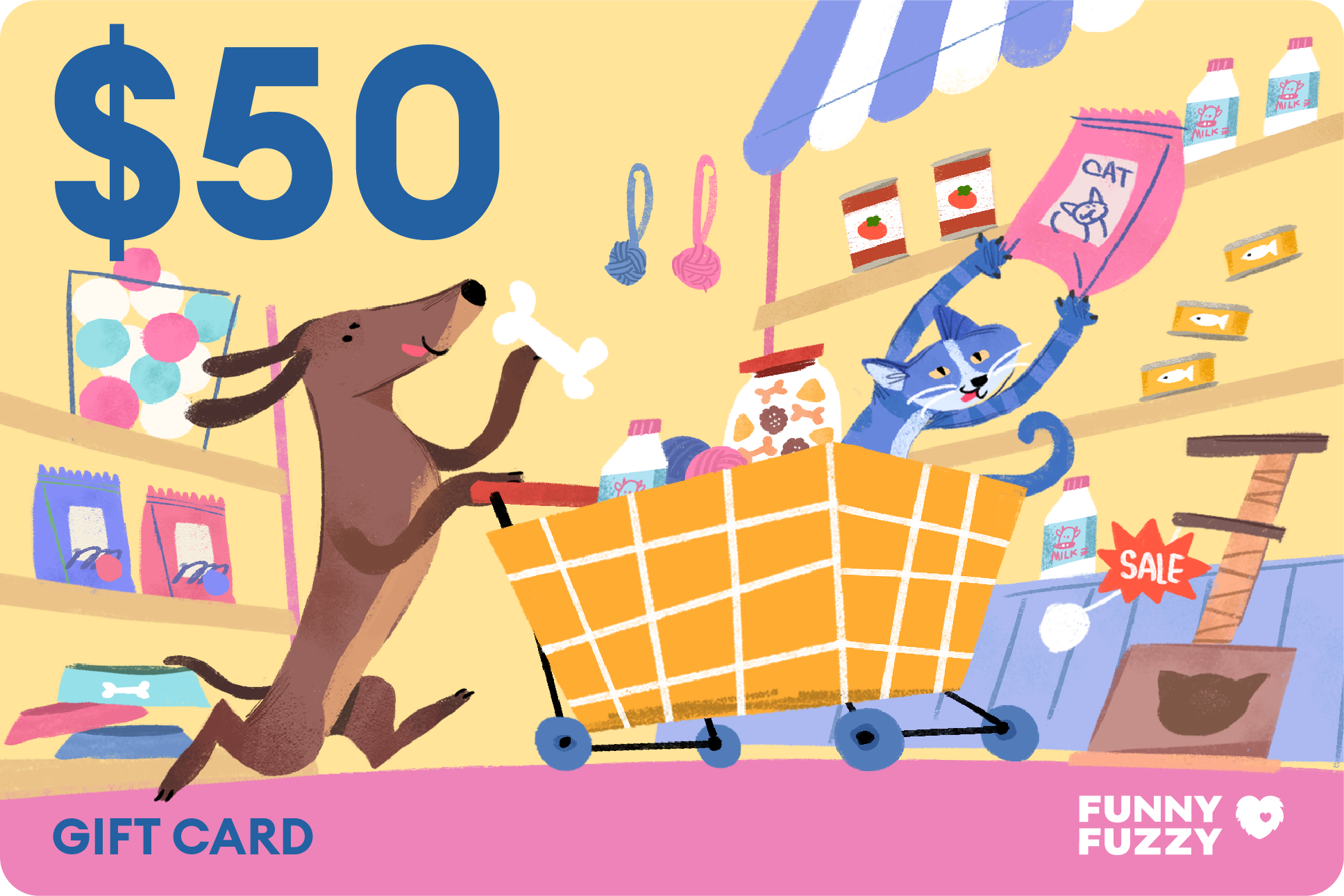 Tarjetas de regalo FunnyFuzzy - 2025 Año Nuevo