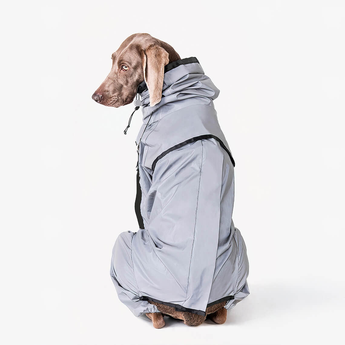 Reflective All-weather Waterproof Cool Dog Accessories Rain Coat - FUNNYFUZZY