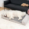 Faux Fleece & Suede Full Support Orthopedic Dog Bed - FUNNYFUZZY