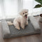 Faux Fleece & Suede Full Support Orthopedic Dog Bed - FUNNYFUZZY