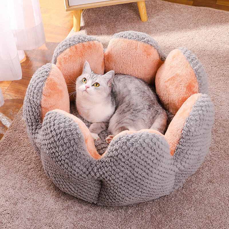 Cactus Shape Comfy Pet Bed - FUNNYFUZZY