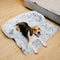 Calming Furniture Protector Dog Bed - Fuzzy Backrest - FUNNYFUZZY