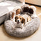Large Round Dog Bed - Fuzzy Paw - FUNNYFUZZY