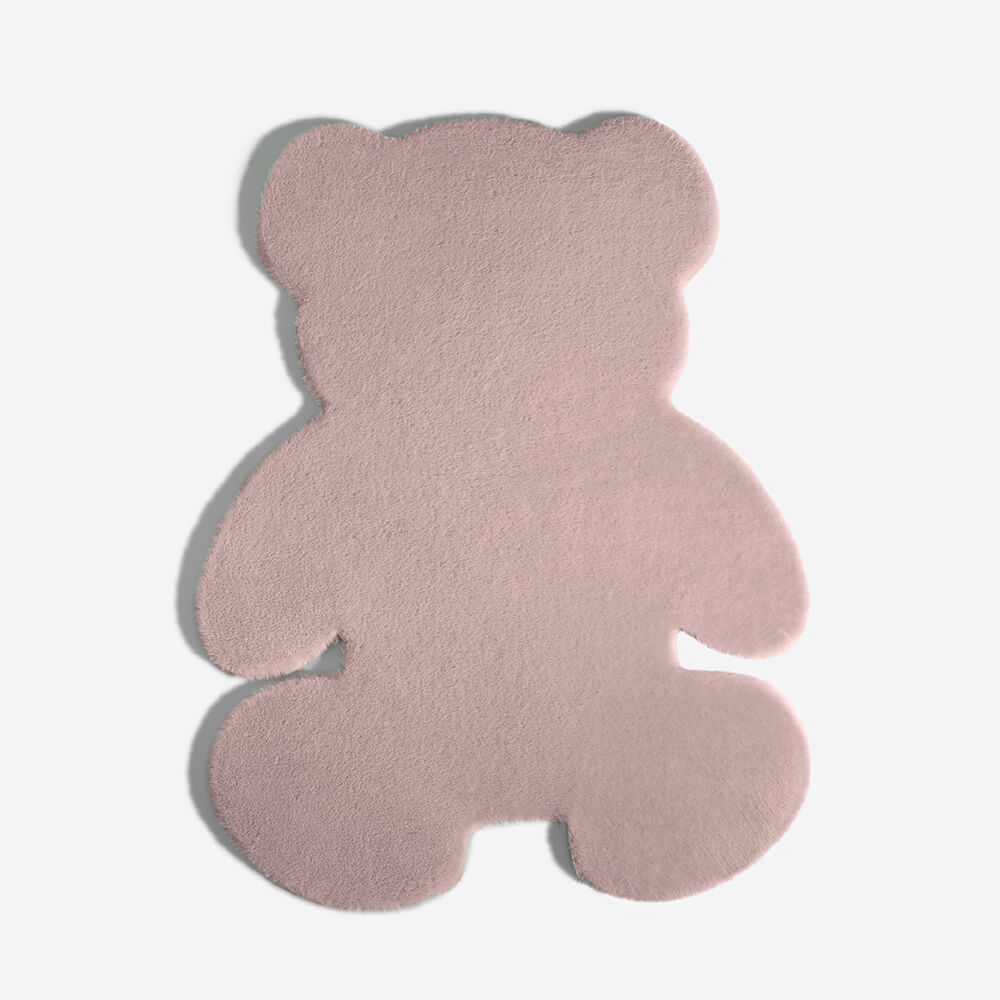 Teddy Bear Shaped Fluffy Large Pet Mat - FUNNYFUZZY