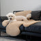 Teddy Bear Shaped Fluffy Large Pet Mat - FUNNYFUZZY