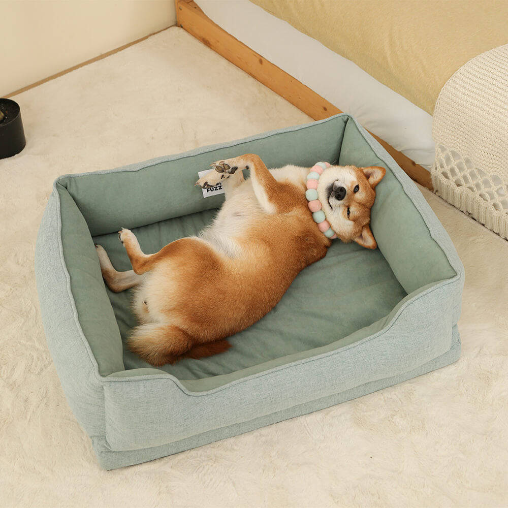 Dog Bed - Square Bread - FUNNYFUZZY