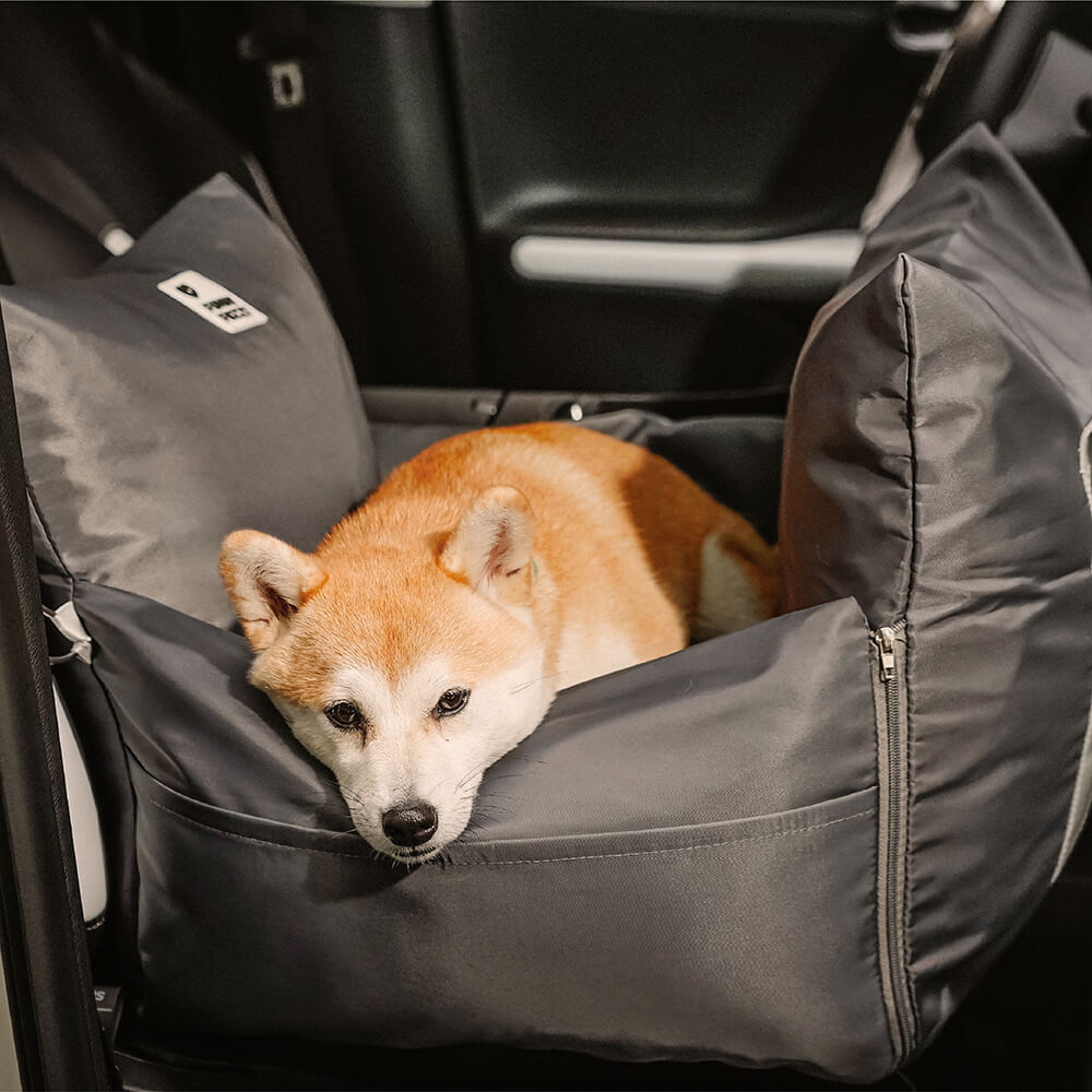 Waterproof Dog Car Seat Bed - First Class - FUNNYFUZZY